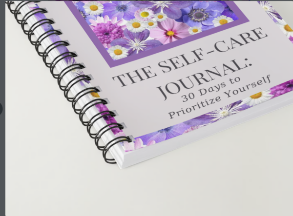Corner of the journal showing the thickness of pages.